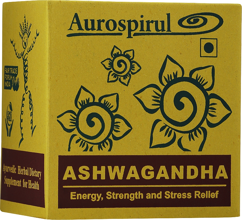 Ashwagandha w kapsułkach - Moma Aurospirul Ashwagandha — Zdjęcie N3