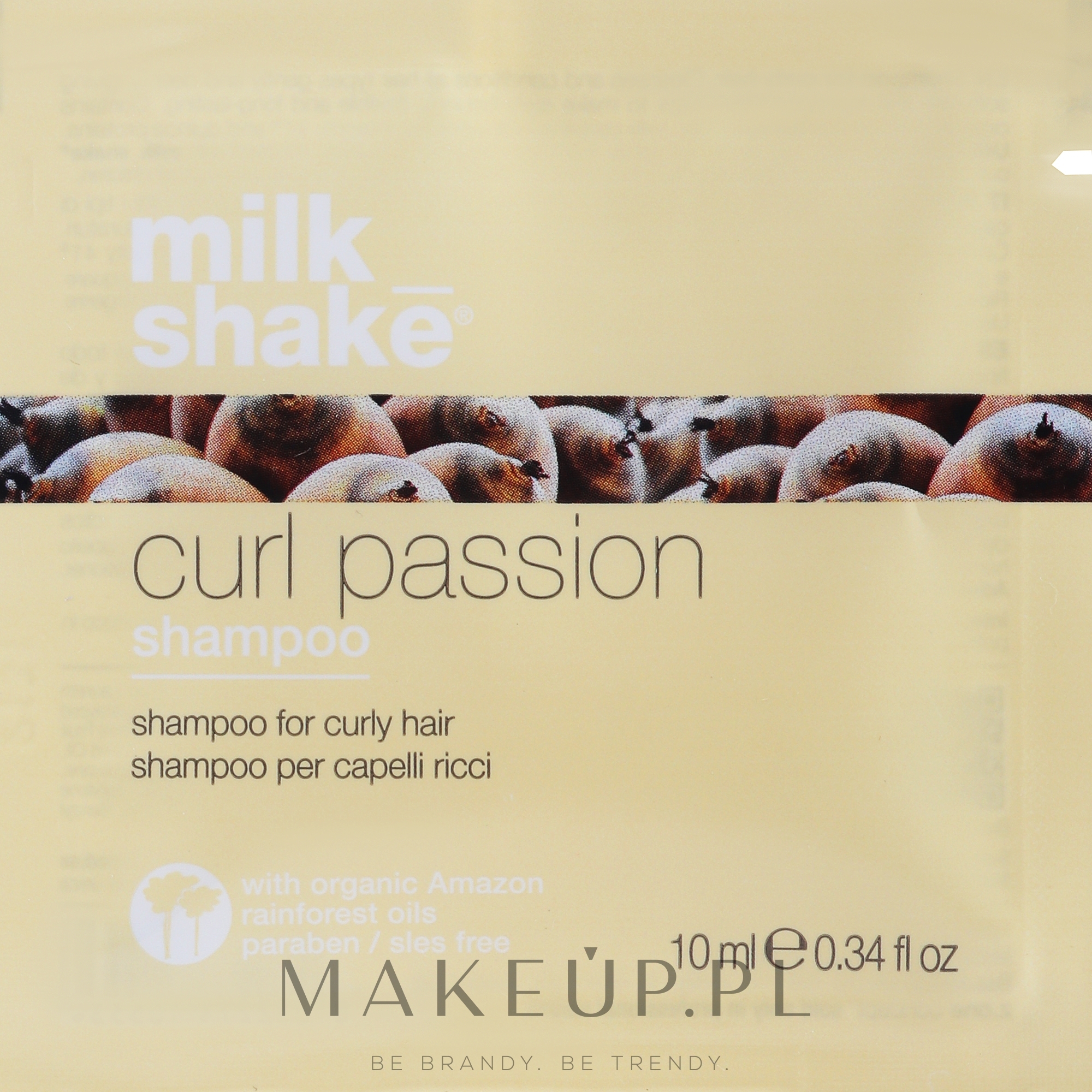 Szampon do włosów kręconych - Milk Shake Curl Passion Shampoo — Zdjęcie 10 ml