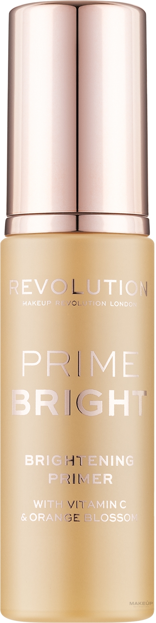 Rozświetlająca baza pod makijaż - Makeup Revolution Prime Bright Brightening Primer — Zdjęcie 27 ml