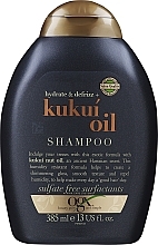 Szampon do włosów z olejem kukui - OGX Kukui Oil Shampoo — Zdjęcie N1