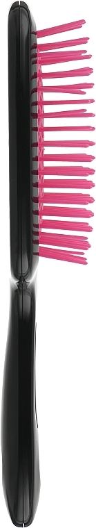 Szczotka do włosów, czarna z różowymi zębami - Kodi Professional Soft Touch Hairbrush — Zdjęcie N4