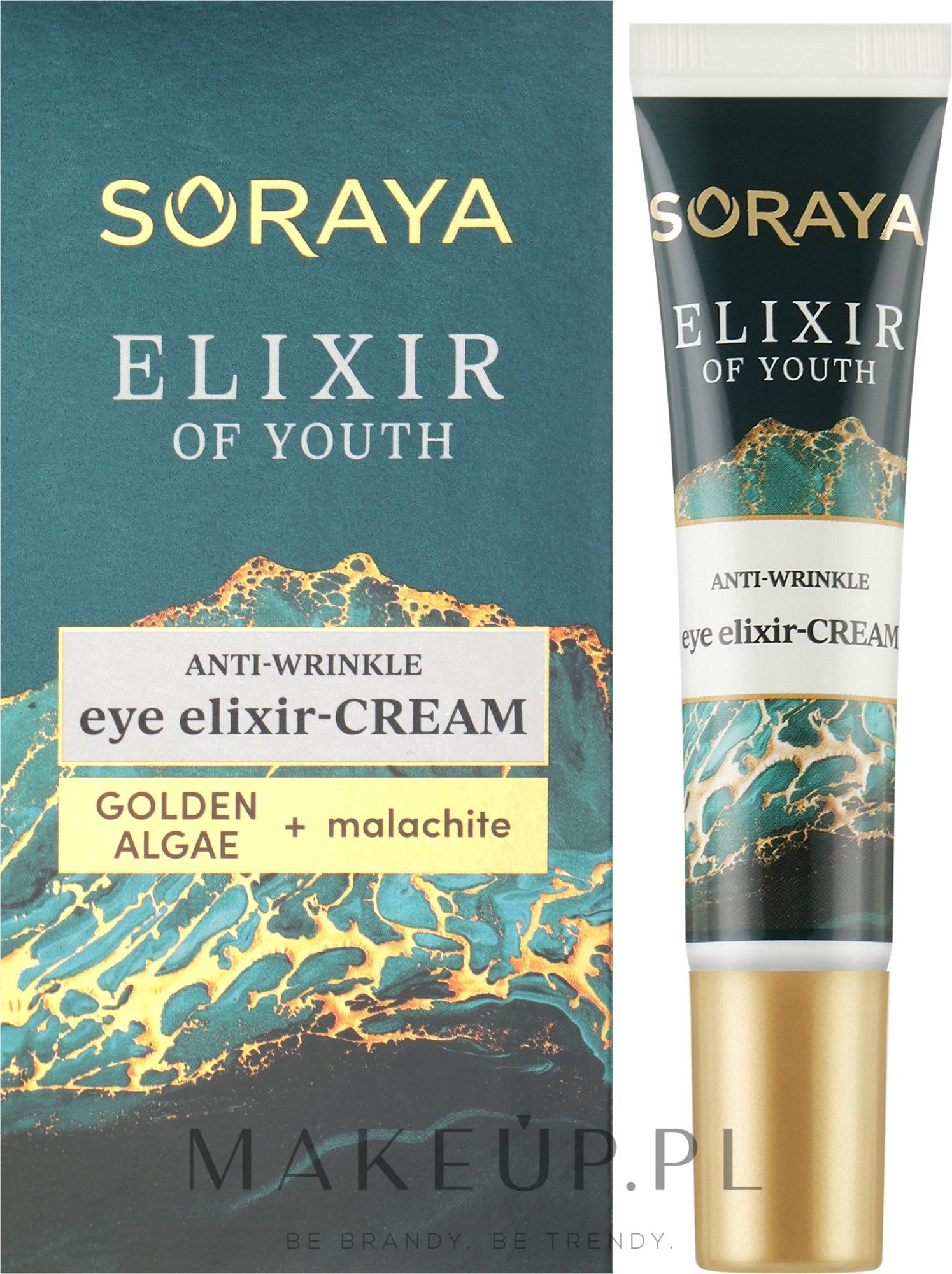 Przeciwzmarszczkowy krem-eliksir pod oczy i na powieki - Soraya Youth Elixir — Zdjęcie 15 ml