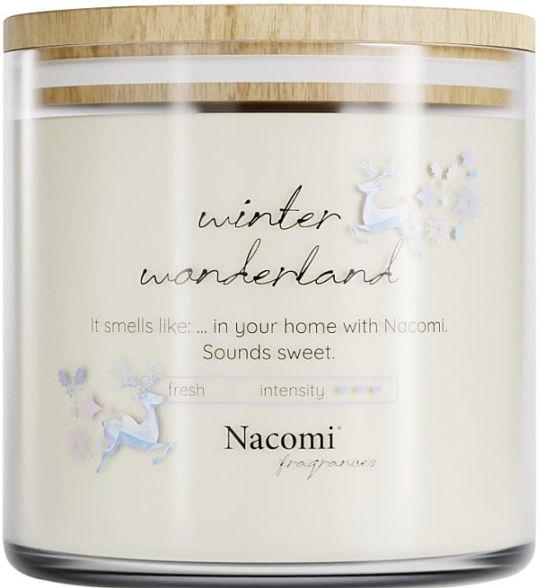 Zapachowa świeca sojowa Winter Wonderland - Nacomi Fragrances — Zdjęcie N1