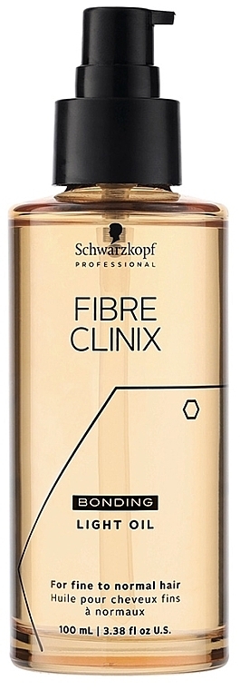 Lekki olejek do włosów - Schwarzkopf Professional Fibre Clinix Bonding Light Oil — Zdjęcie N1