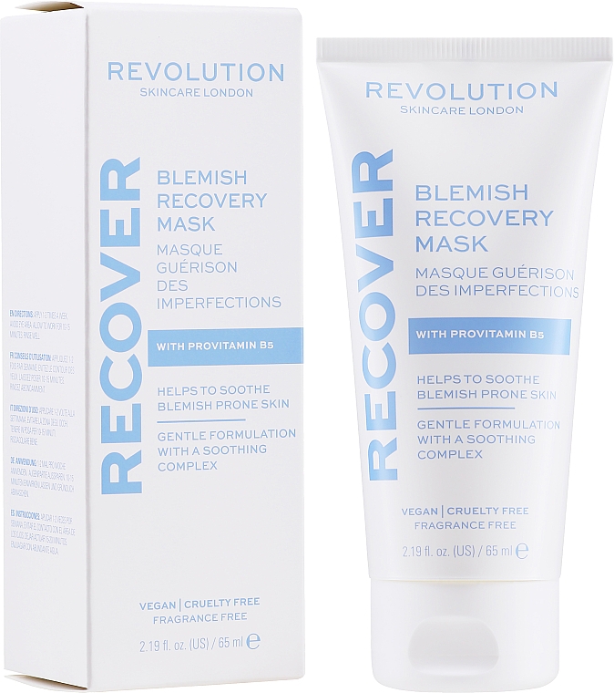 Maseczka do twarzy do cery problematycznej - Revolution Skincare Blemish Recovery Mask — Zdjęcie N2