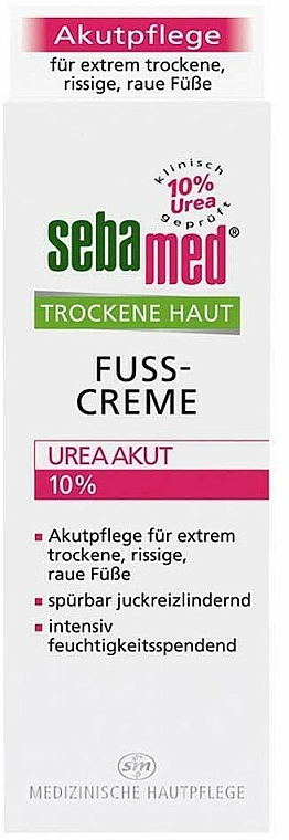 Krem do stóp - Sebamed Trockene Haut Urea 10% Foot Cream — Zdjęcie N1