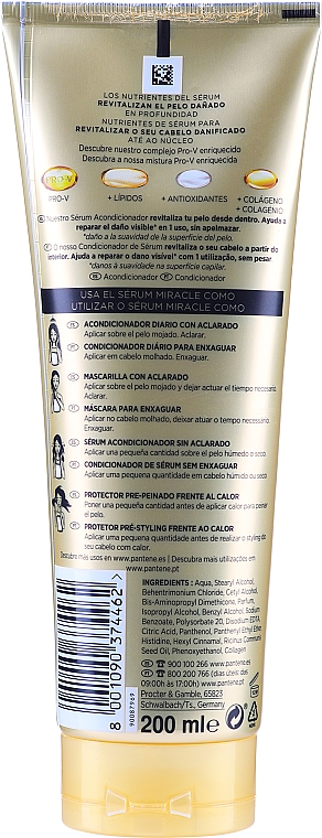Serum-odżywka do włosów - Pantene Pro-V Repair & Protect Miracle Serum Conditioner — Zdjęcie N2