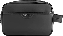 Kosmetyczka - Vittorio Washbag 100% Recycled Plastic Black — Zdjęcie N1