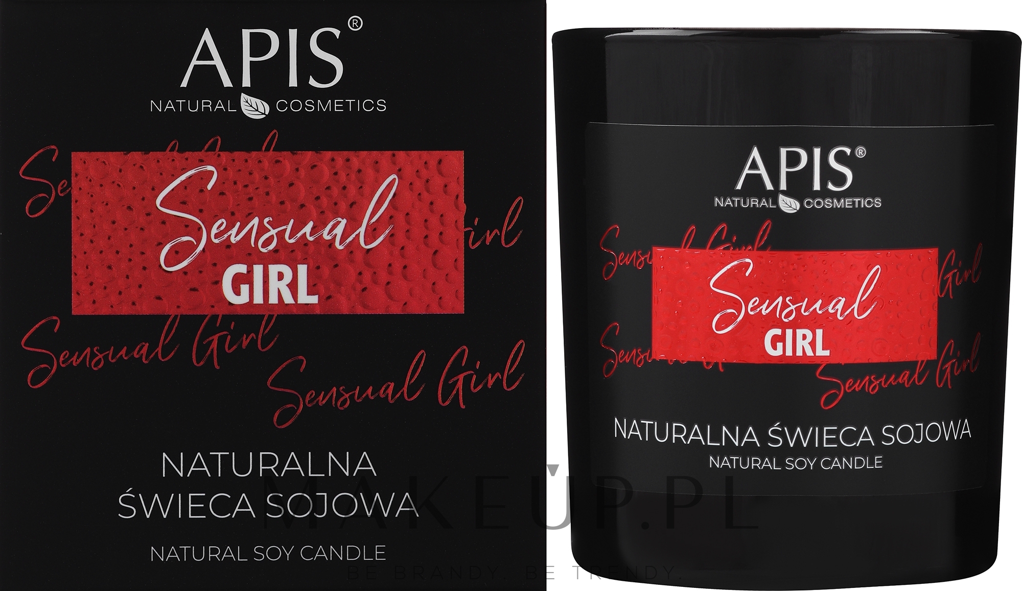 Naturalna świeca sojowa - APIS Professional Sensual Girl — Zdjęcie 220 g