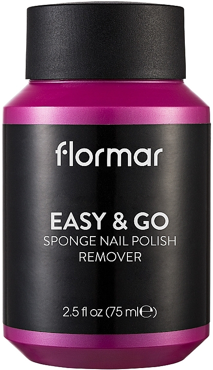 Zmywacz do paznokci - Flormar Easy&Go Sponge Nail Polish Remover — Zdjęcie N1