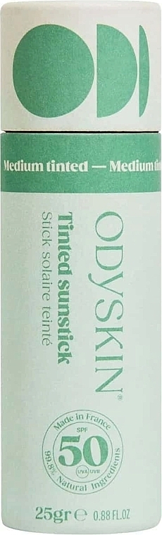 Koloryzujący sztyft przeciwsłoneczny do twarzy i ciała - Odyskin SPF 50+ — Zdjęcie N1