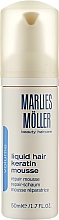 Kup Pianka odbudowująca strukturę włosów Płynna keratyna - Marlies Moller Volume Liquid Hair Keratin Mousse