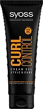 Kremowy żel do stylizacji włosów kręconych - Syoss Curl Control Cream Gel — Zdjęcie N1