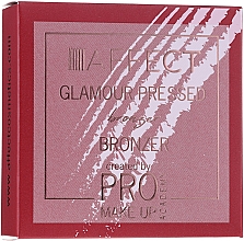 Bronzer prasowany do twarzy - Affect Cosmetics Pro Make Up Academy Glamour — Zdjęcie N2