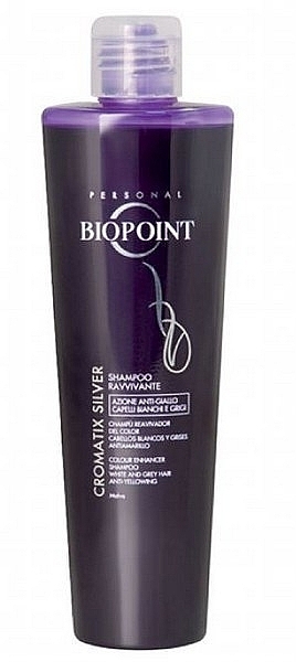 Szampon do włosów przeciw żółknięciu koloru - Biopoint Cromatix Silver Shampoo Ravvivante — Zdjęcie N1
