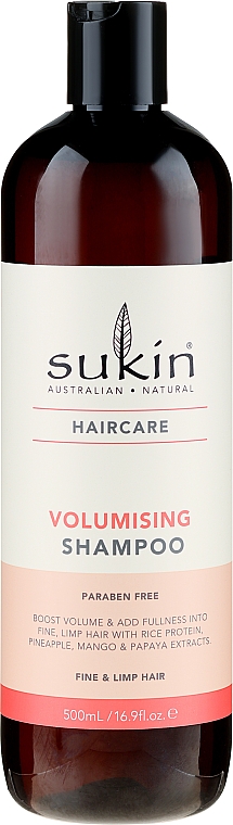 Szampon do włosów - Sukin Volumising Shampoo — Zdjęcie N1