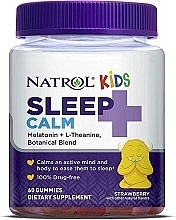 Kup Suplement wspomagający sen dla dzieci, truskawka - Natrol Kids Sleep + Calm Strawberry