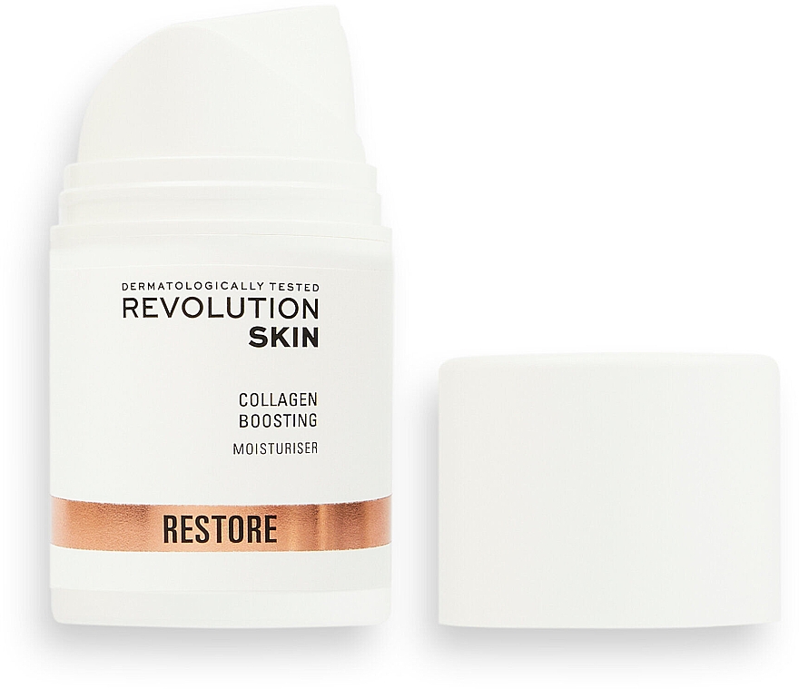 Kolagenowy krem nawilżający - Revolution Skin Restore Collagen Boosting Moisturiser — Zdjęcie N2
