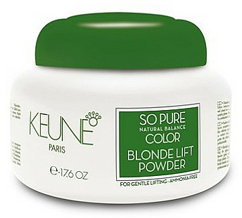 Rozjaśniacz bez amoniaku - Keune So Pure Color Blonde Lift Powder — Zdjęcie N1