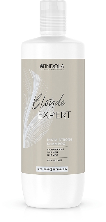 Rewitalizujący i wzmacniający szampon do włosów blond - Indola Blonde Expert Insta Strong Shampoo — Zdjęcie N2