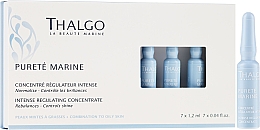 Kup Upiększająco-rozświetlające serum do twarzy w ampułkach - Thalgo Pureté Marine Intense Regulating Concentrate