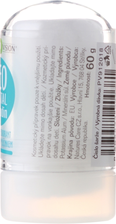 Mineralny dezodorant - Purity Vision Deo Krystal 24 Hour Mineral Deodorant  — Zdjęcie N2
