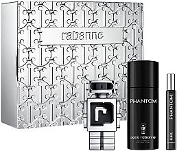 Paco Rabanne Phantom - Zestaw (edt 50 ml + edt 10 ml + deo 150 ml) — Zdjęcie N1