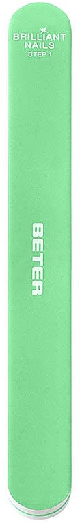 Pilnik do paznokci, zielony - Beter Professional Buffer Nailfile — Zdjęcie N1