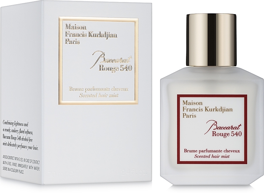 Maison Francis Kurkdjian Baccarat Rouge 540 - Perfumowana mgiełka do włosów — Zdjęcie N1