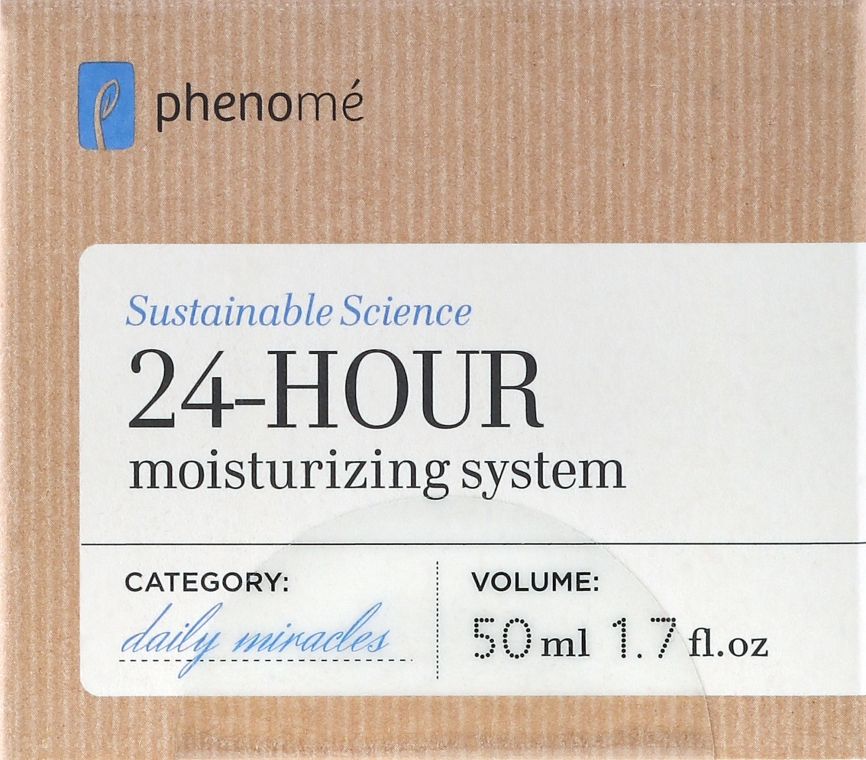 Krem intensywnie nawilżający - Phenomé 24-Hour Moisturizing System Cream — Zdjęcie N1