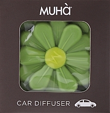 Odświeżacz powietrza do samochodu - Muha Car Flower Verde Mosto Supremo — Zdjęcie N2