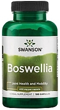 Suplement diety - Swanson Boswellia 100 kapsułek, 400 mg — Zdjęcie N1