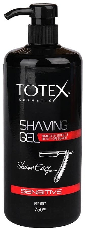 Żel do golenia dla skóry wrażliwej - Totex Cosmetic Shaving Gel Sensitive For Men — Zdjęcie N1
