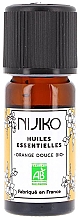 Kup Olejek eteryczny Słodka pomarańcza - Nijiko Organic Sweet Orange Essential Oil