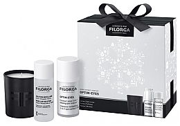 Zestaw - Filorga Optim-Eyes (eye/cr/15ml + micell/lotion/50ml + candle) — Zdjęcie N1