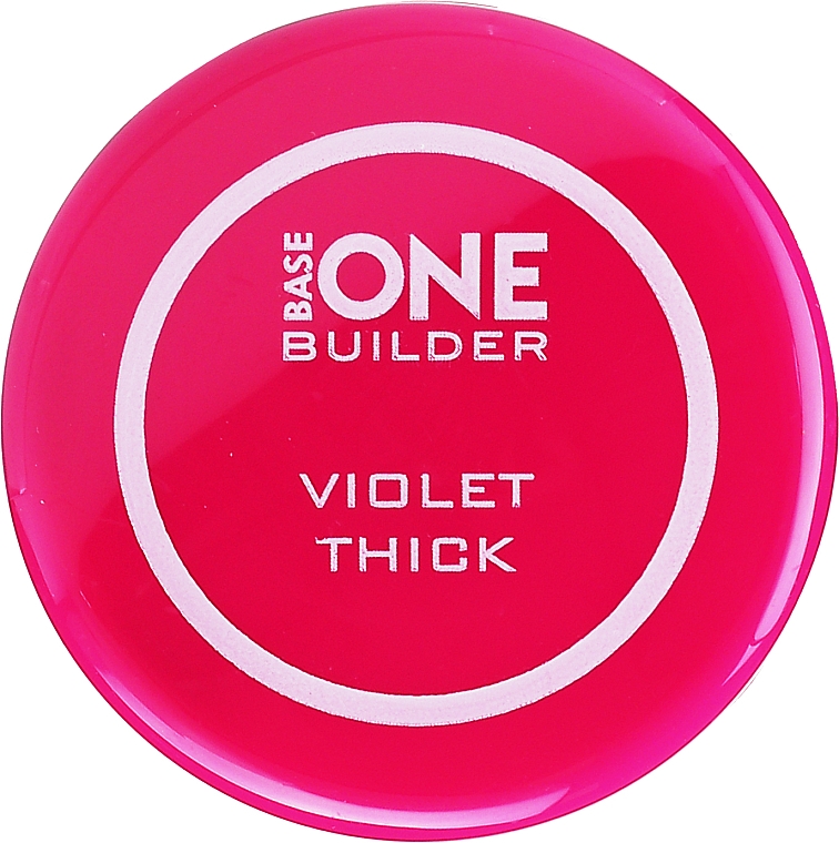 Żel do paznokci - Silcare Base One Thick Violet — Zdjęcie N1