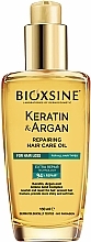 Kup Rewitalizujący olejek do włosów - Biota Bioxsine Keratin & Argan Repairing Hair Care Oil