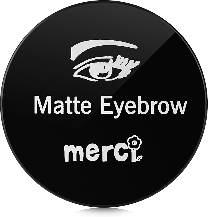 Matowy cień do brwi - Merci Matte Eyebrow — Zdjęcie N3