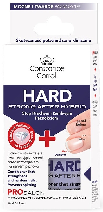 Program naprawczy paznokci - Constance Carroll Nail Care Hard Strong After Hybrid — Zdjęcie N1