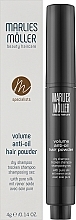 Suchy szampon zwiększający objętość z jedwabiem - Marlies Moller Specialists Volume Anti-Oil Hair Powder  — Zdjęcie N2