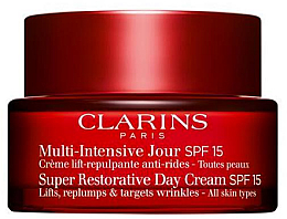 Krem do twarzy - Clarins Multi-Intensive Jour SPF 15 Super Restorative Day Cream — Zdjęcie N1