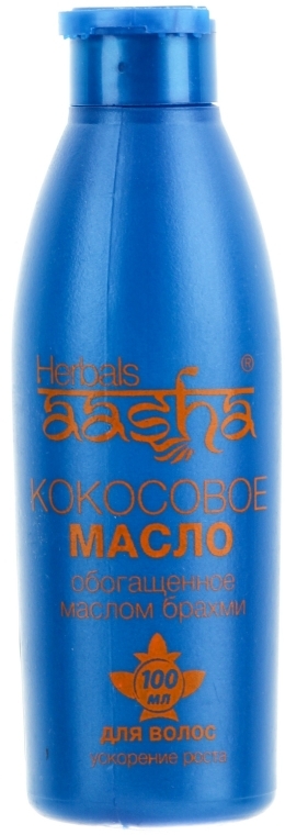 Olejek kokosowy do włosów z olejem brahmi - Aasha Herbals Hair Oil