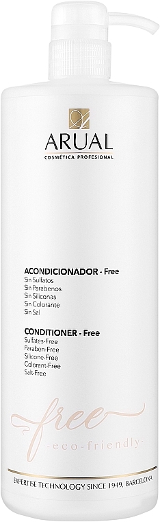 Nabłyszczająca odżywka do włosów - Arual Free Eco-Friendly Conditioner — Zdjęcie N1