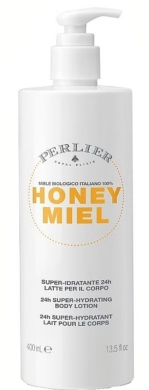 Nawilżający balsam do ciała - Perlier Honey Miel 24H Super-Hydrating Body Lotion — Zdjęcie N1
