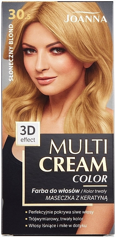 PRZECENA! Joanna Multi Cream Color - Trwała farba do włosów * — Zdjęcie N1
