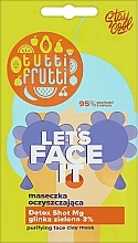 Maska oczyszczająca z zieloną glinką - Farmona Tutti Frutti Let`s Face It Purifying Face Clay Mask — Zdjęcie N1