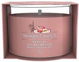 Mini świeca zapachowa - Yankee Candle Parisian Holiday Brunch — Zdjęcie N1