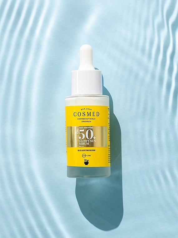 Serum do twarzy z filtrem przeciwsłonecznym - Cosmed Sun Essential SPF50 Glowy Sun Serum — Zdjęcie N2