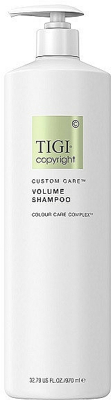 Szampon zwiększający objętość do włosów - Tigi Copyright Custom Care Volume Shampoo — Zdjęcie N2