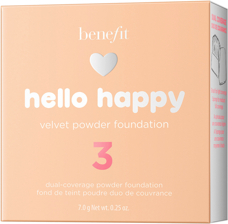 Podkład w pudrze do twarzy - Benefit Hello Happy Velvet Powder Foundation — Zdjęcie N5